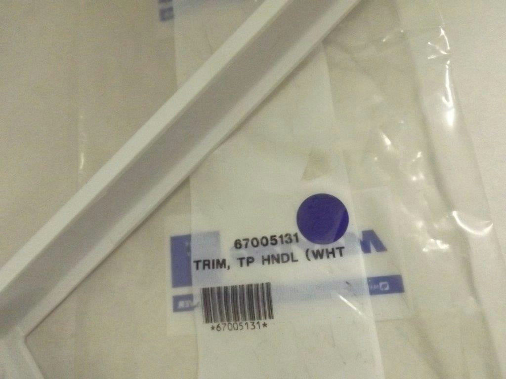 MAYTAG WHIRLPOOL REFRIGERATOR 67005131 TOP HANDLE TRIM NEW MAYTAG WHIRLPOOL REFRIGERATOR 67005131 TOP HANDLE TRIM NEW
